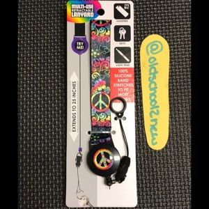 Lanyard TieDie ☮️💙❤️